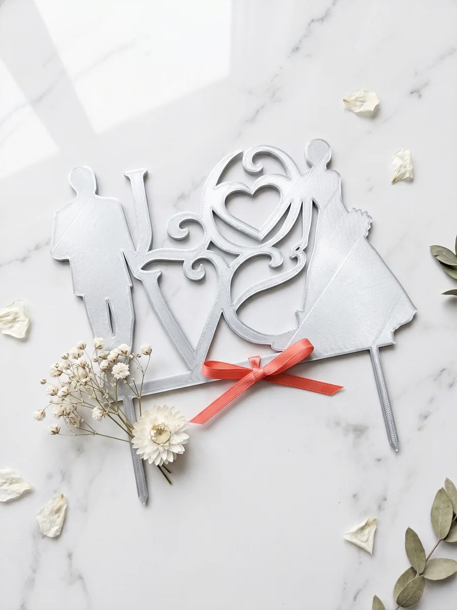 Cake topper Love